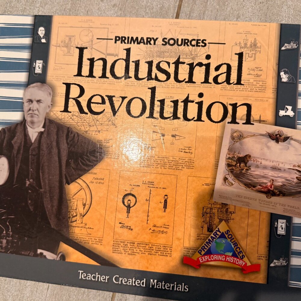 LIKE NEW TEACHER CREATED MATERIALS PRIMARY SOURCES KIT: INDUSTRIAL REVOLUTION